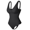 Deep V Thong Shapewear Bodysuit with Built-in Bra