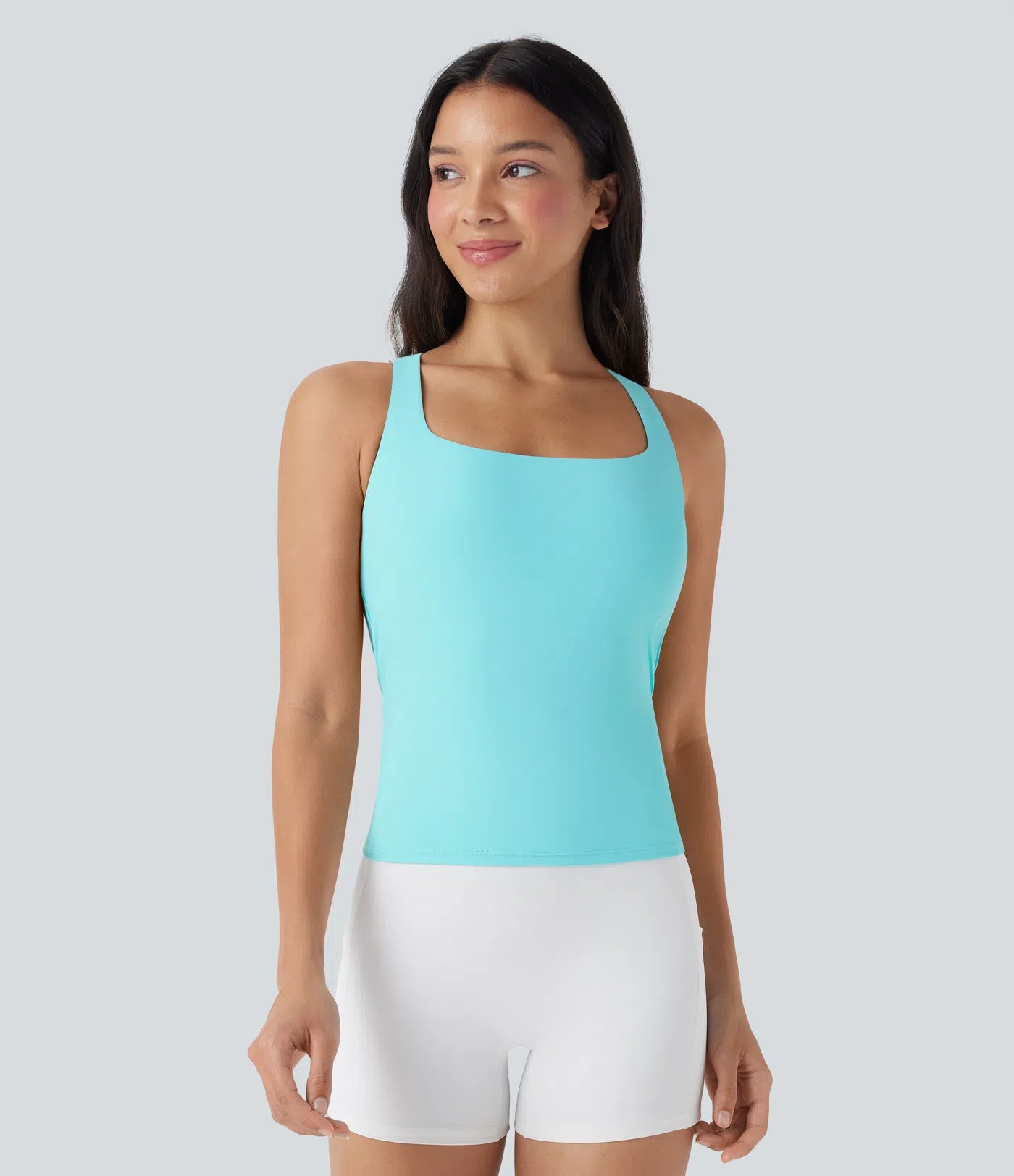 Valore Cross-back Workout Tank in Black