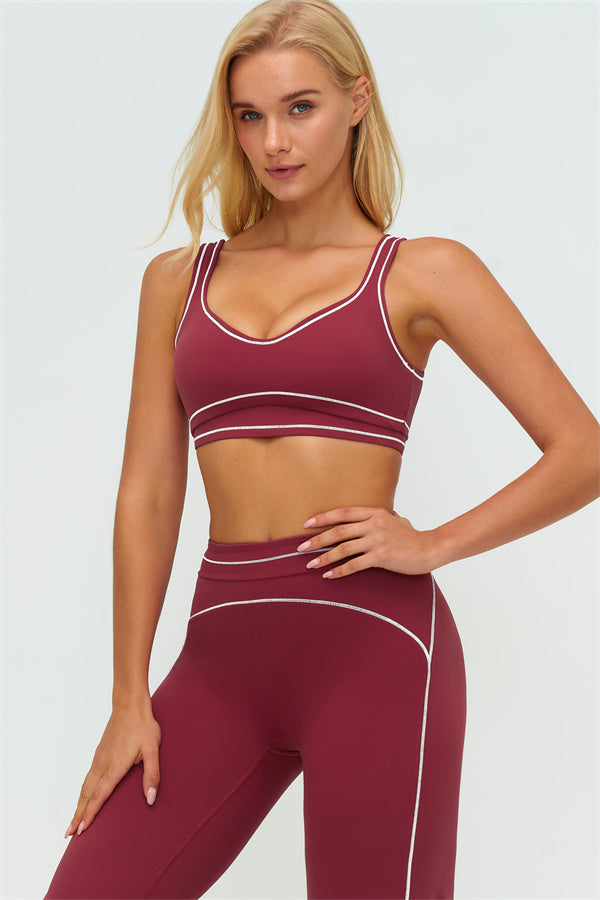 The Amara Sports Bra Flared Leggings 2-Piece Set
