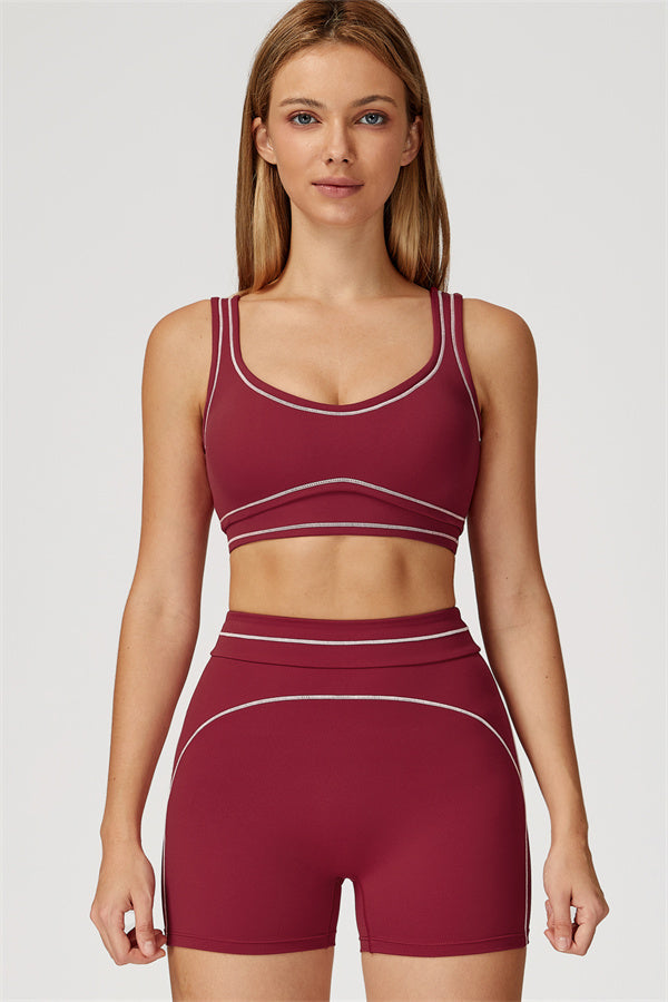 The Amara Sports Bra Shorts 2-Piece Set