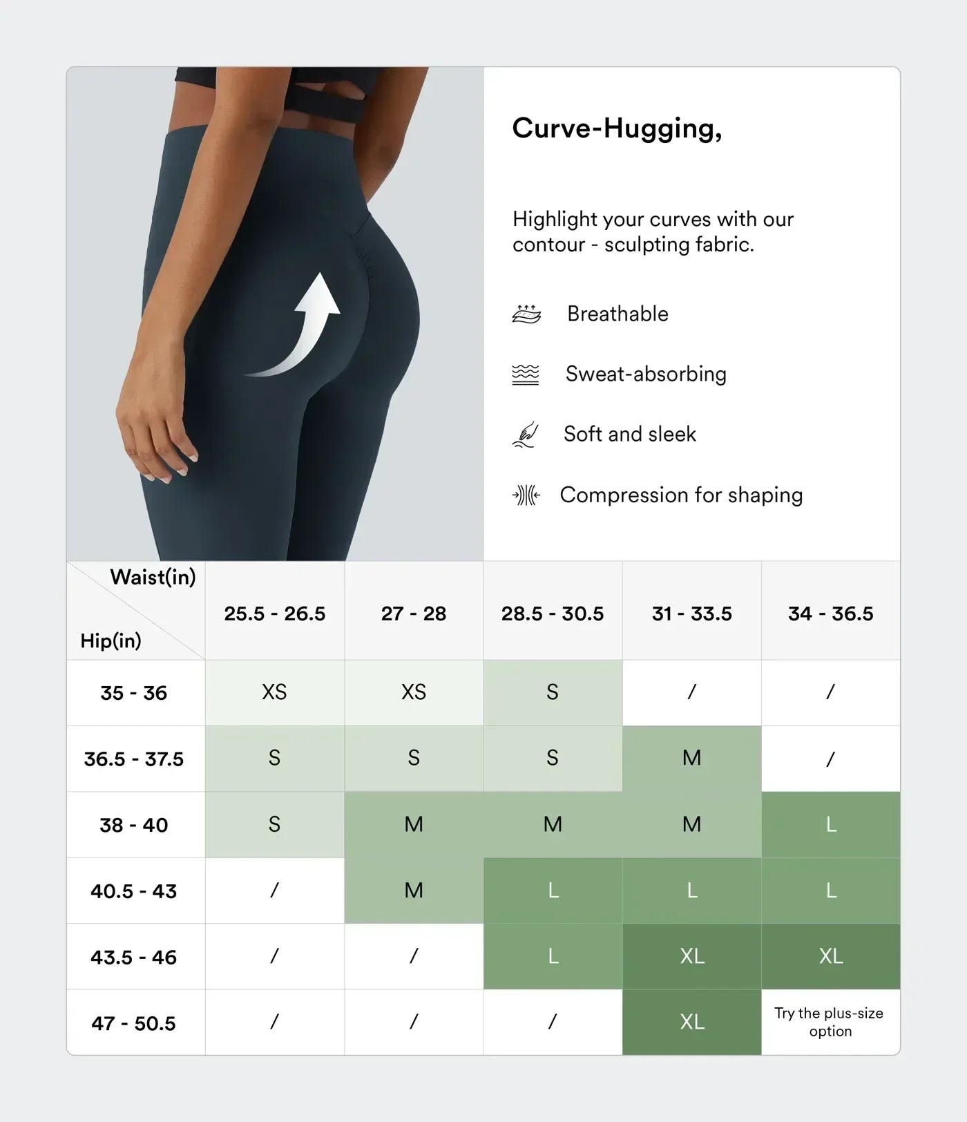 Valore UltraSculpt™ SoCinched High-Waist Tummy Control Butt-Lifting Leggings with Pockets