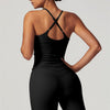The Enigma Cross Back Vest Leggings 2-Piece Set