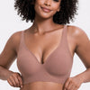 Viral Jelly Wireless Seamless Deep V Push Up Bra
