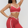 The Crave Contrast Sports Bra Leggings 2-Piece Set