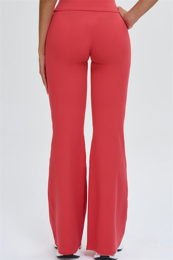 The Slate Y-Back Top Flared Leggings 2-Piece Set