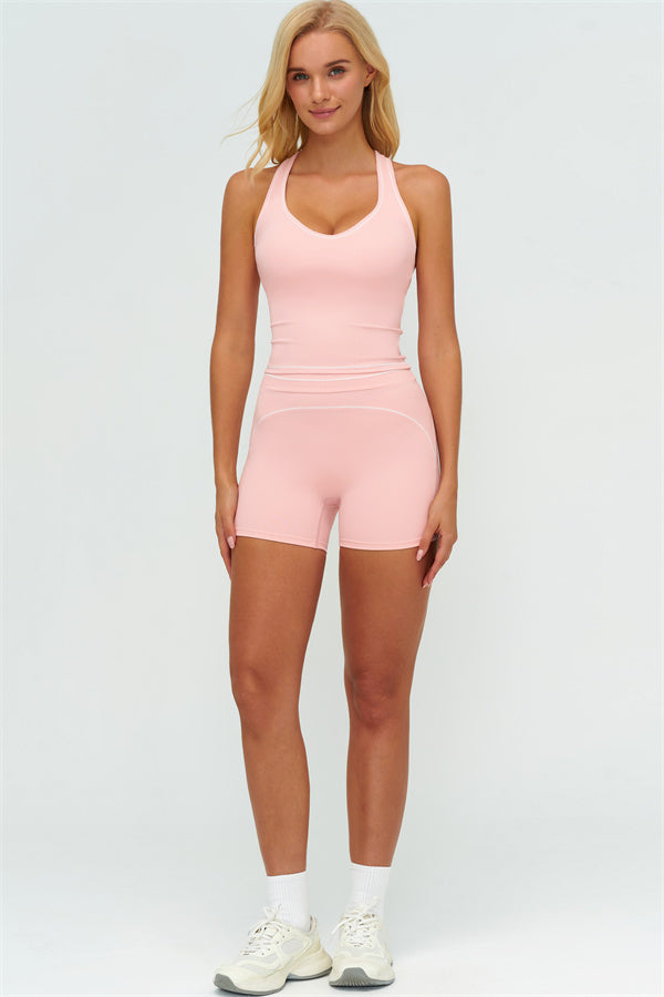 The Amara Crop Top Shorts 2-Piece Set