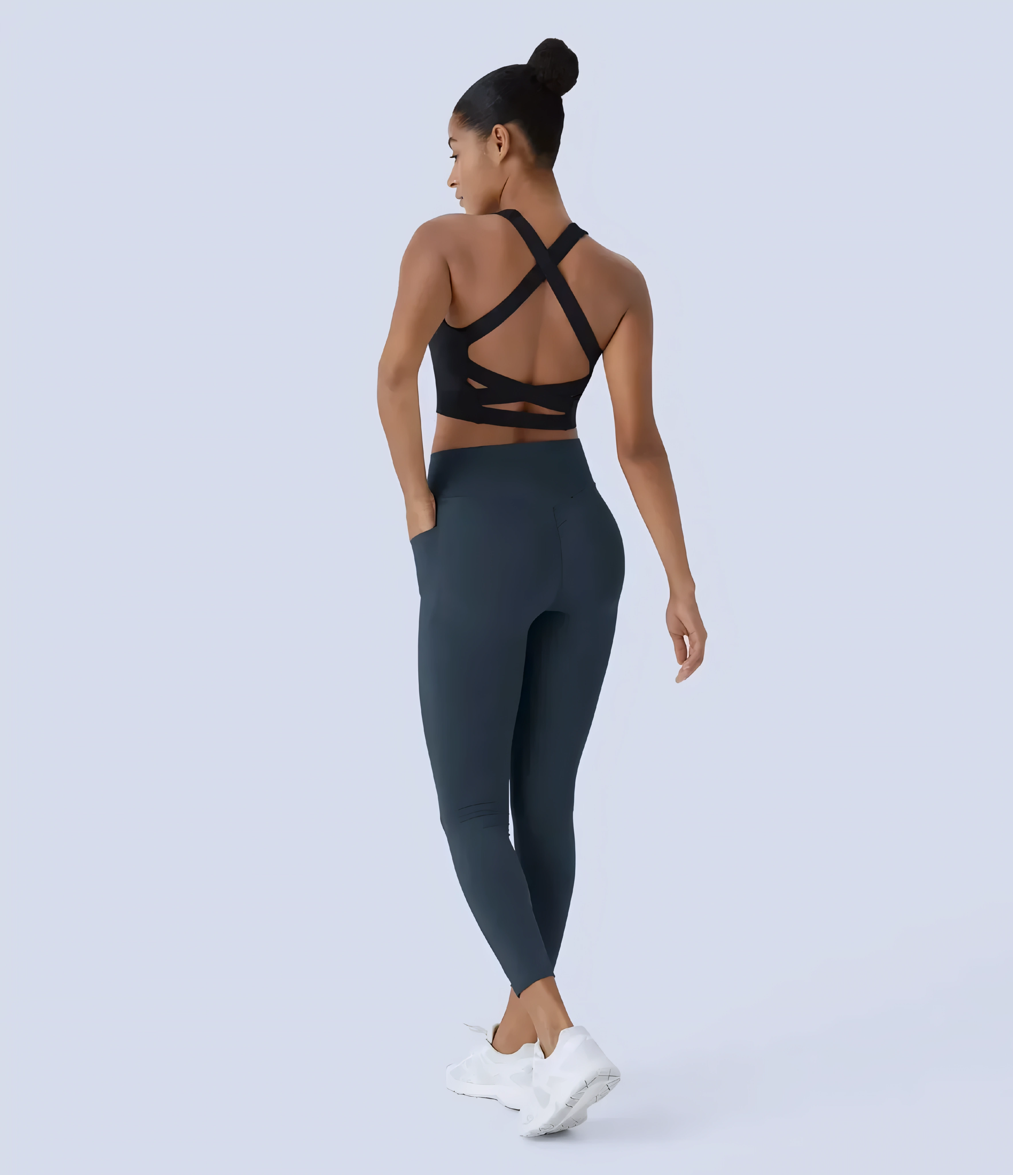 Valore UltraSculpt™ SoCinched High-Waist Tummy Control Butt-Lifting Leggings with Pockets