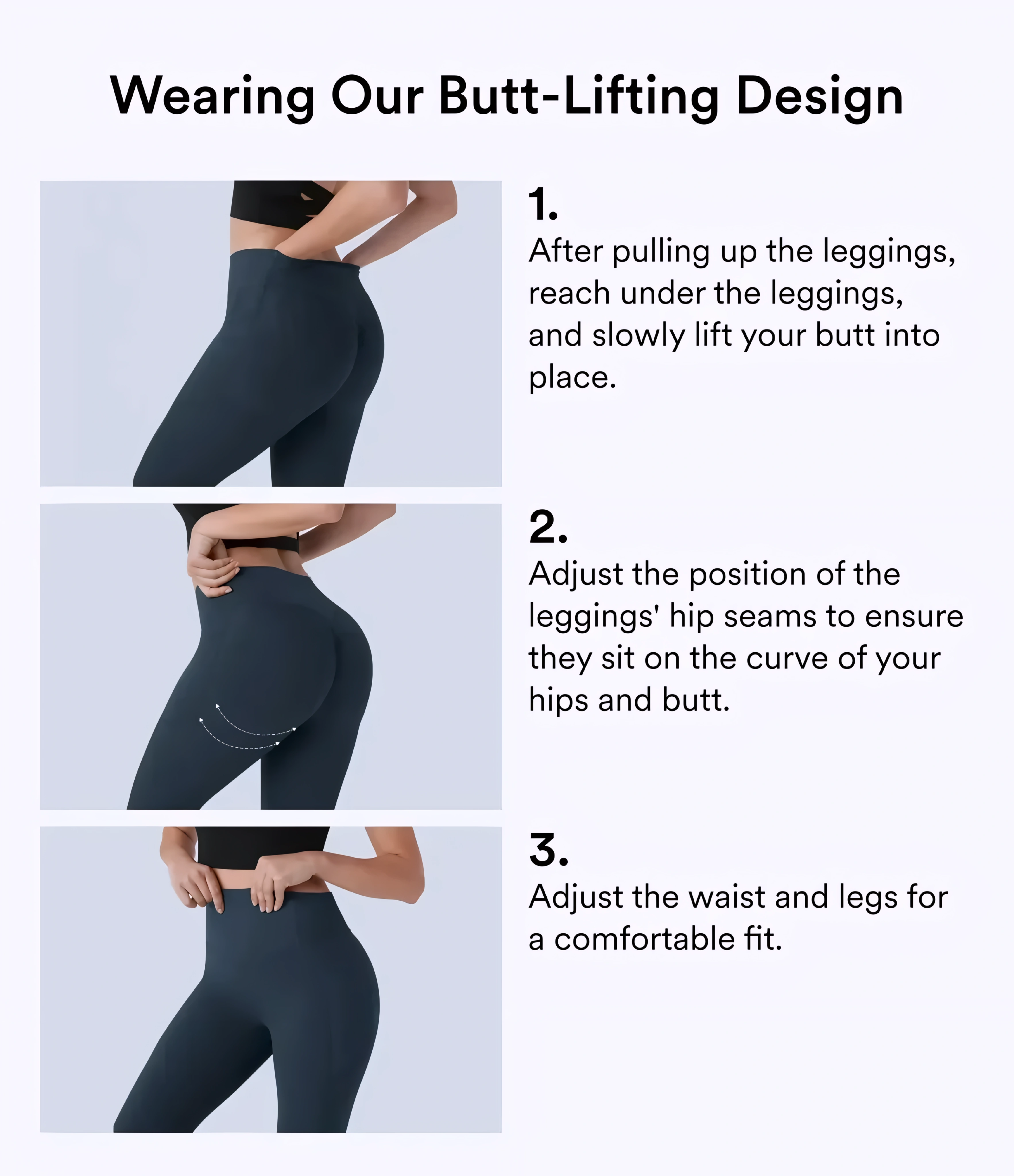 Valore UltraSculpt™ SoCinched High-Waist Tummy Control Butt-Lifting Leggings with Pockets