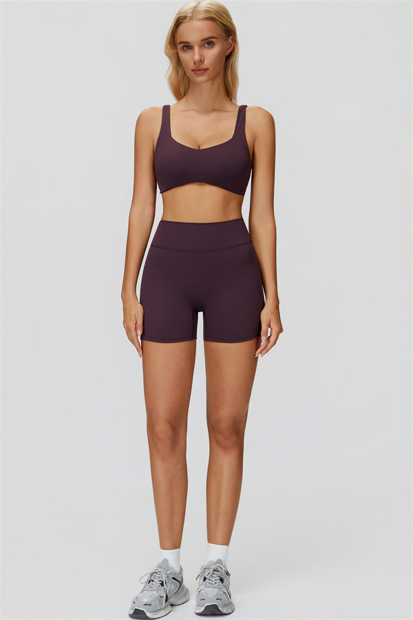 The Butterfly Sports Bra Shorts 2-Piece Set