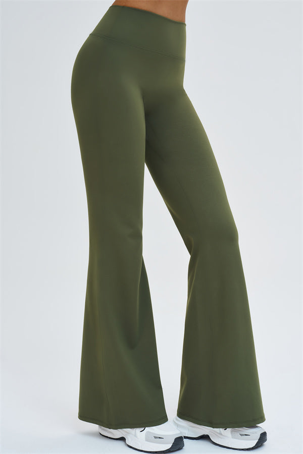 The Slate Y-Back Top Flared Leggings 2-Piece Set