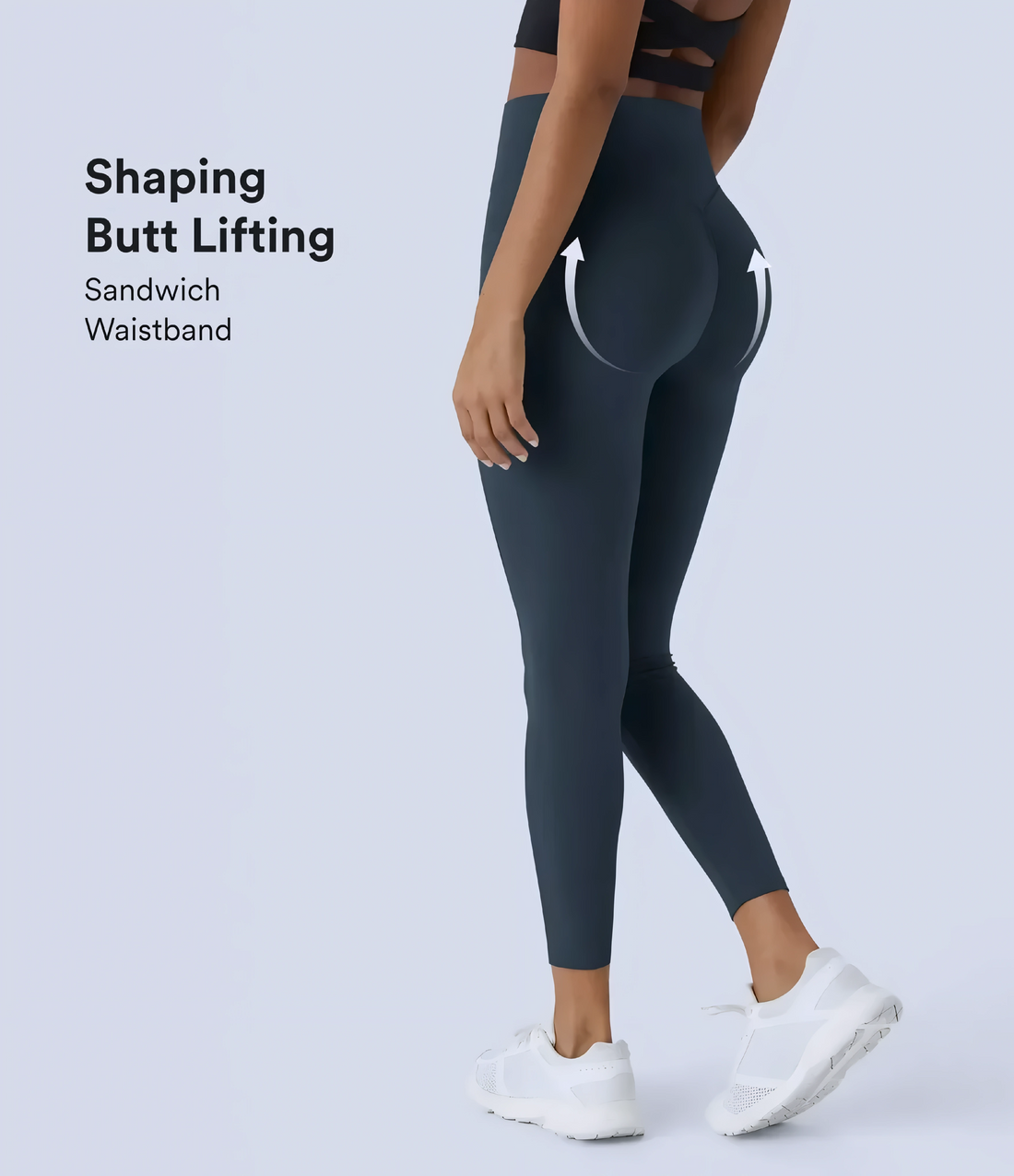 Valore UltraSculpt™ SoCinched High-Waist Tummy Control Butt-Lifting Leggings with Pockets