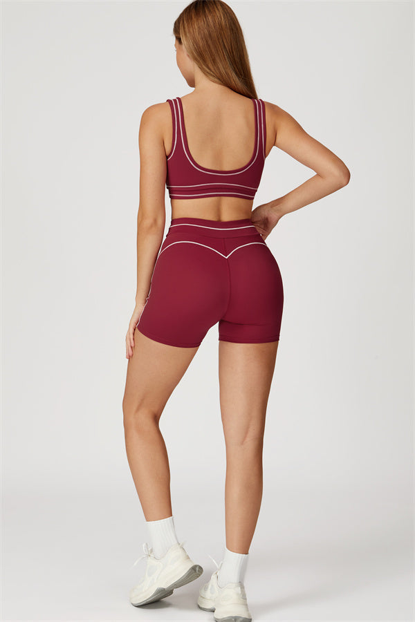 The Amara Sports Bra Shorts 2-Piece Set