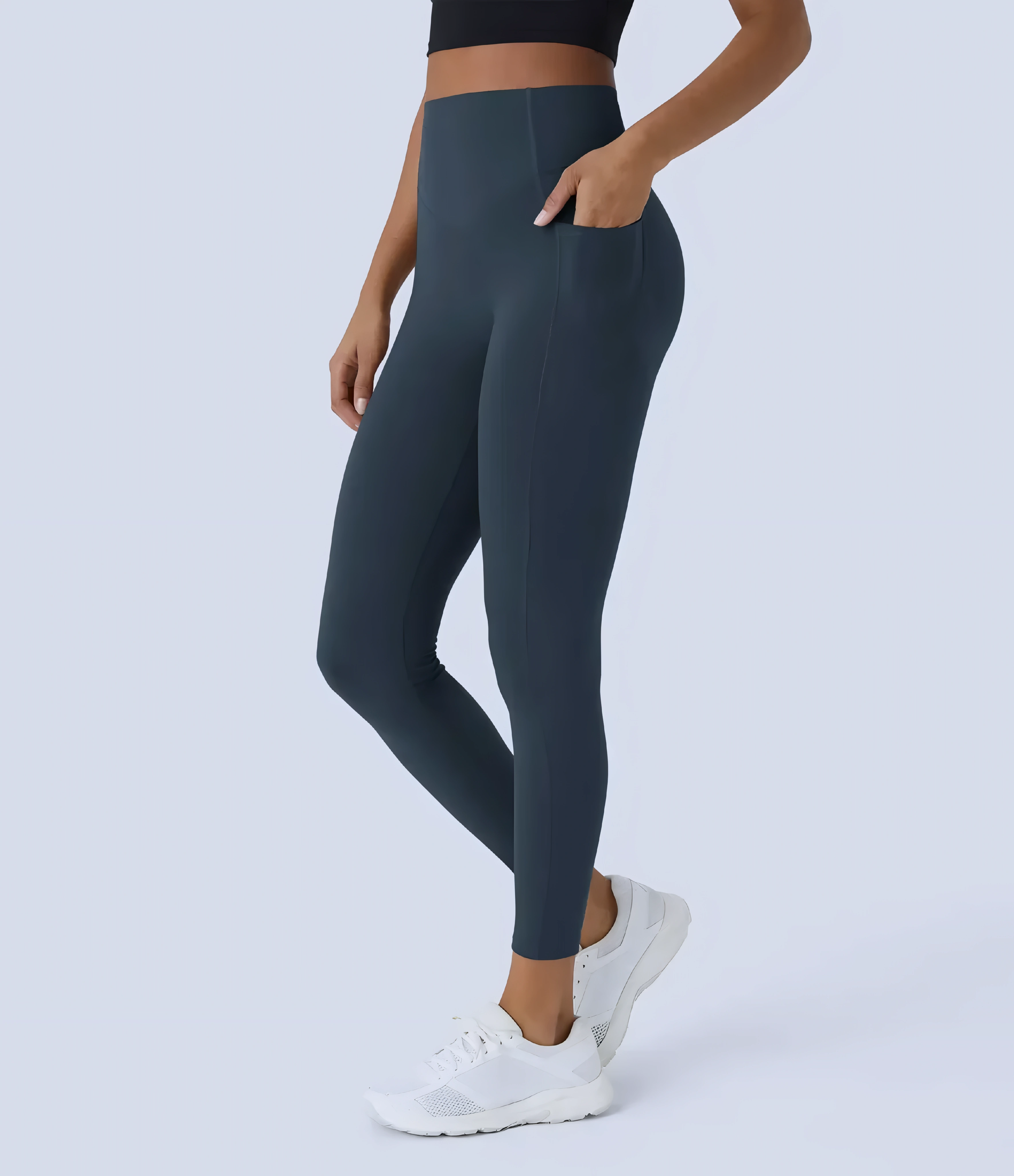 Valore UltraSculpt™ SoCinched High-Waist Tummy Control Butt-Lifting Leggings with Pockets