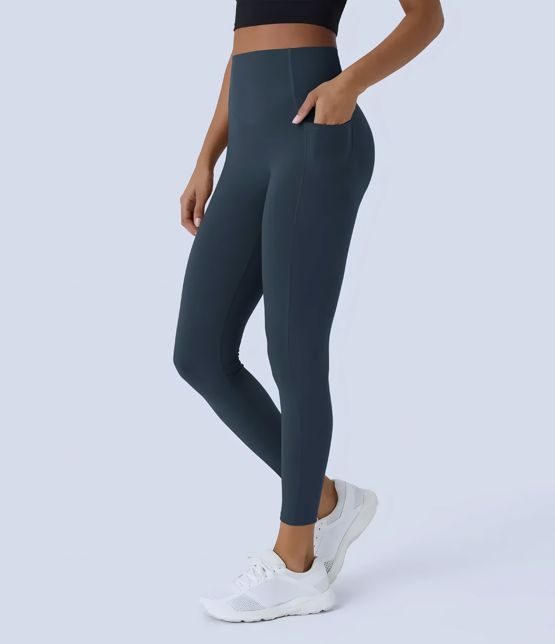 Valore UltraSculpt™ SoCinched High-Waist Tummy Control Butt-Lifting Leggings with Pockets