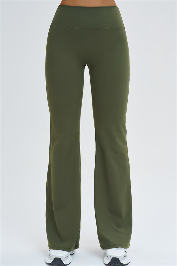 The Slate Y-Back Top Flared Leggings 2-Piece Set