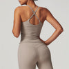 The Enigma Cross Back Vest Leggings 2-Piece Set