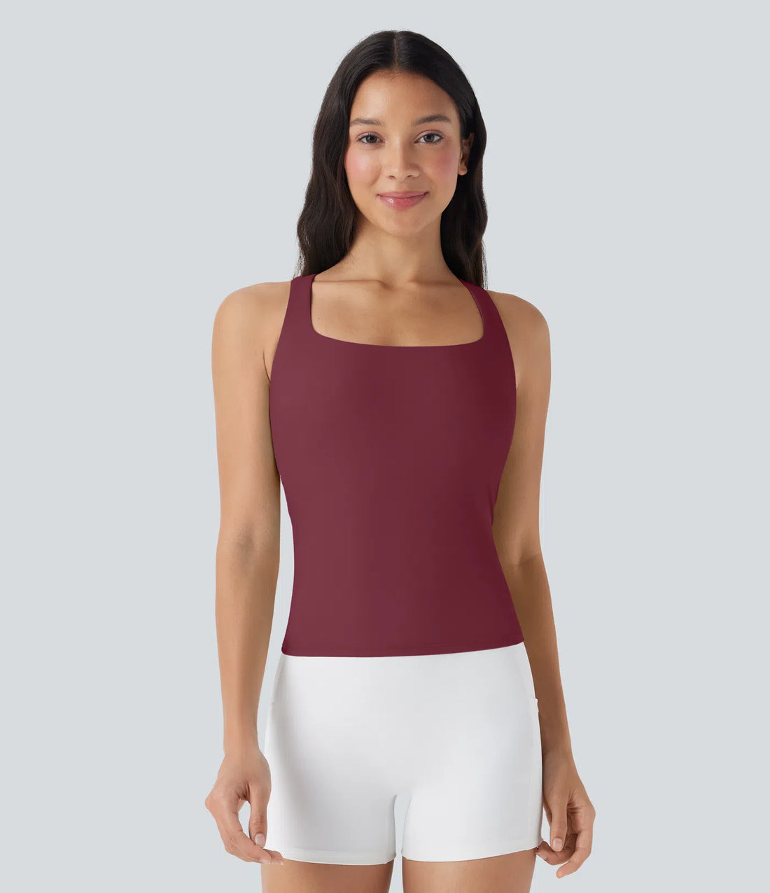 Valore Cross-back Workout Tank in Black