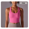 Seamless Crossback Sports Bra Tank Top – Nude Feel & Quick-Dry
