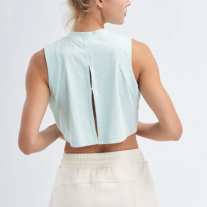 Loose Seamless Sports Tank Top – Breathable & Quick-Dry