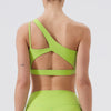 One-Shoulder Push-Up Sports Bra Tank Top