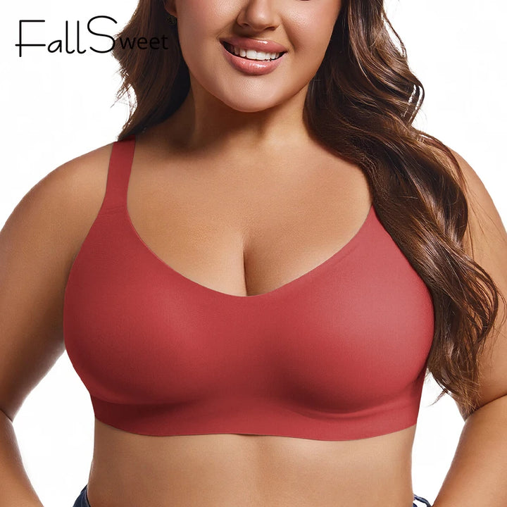 Seamless Back Beauty Support Bra