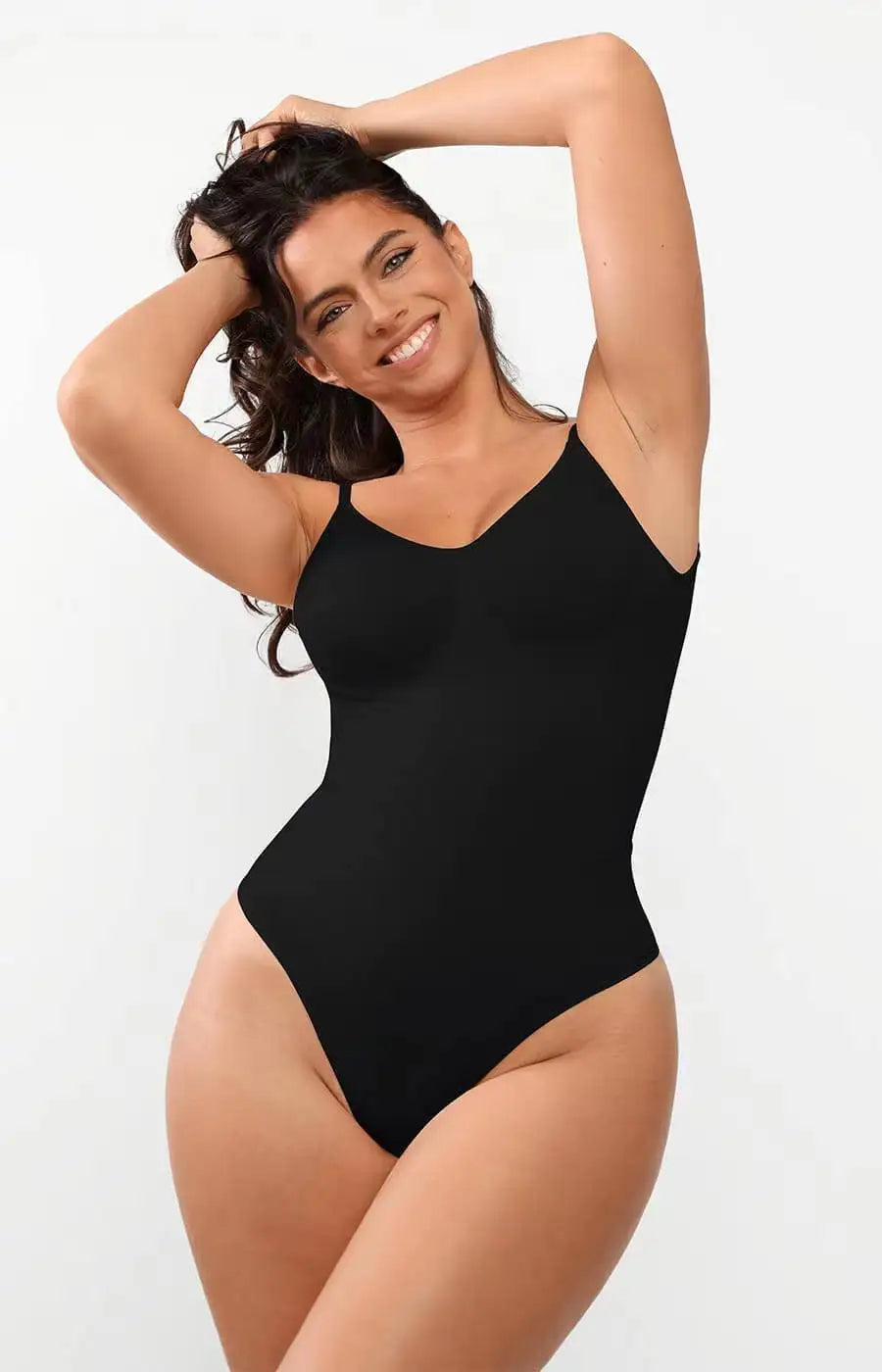 Plus Size Backless Shapewear Bodysuit with Hip Lift