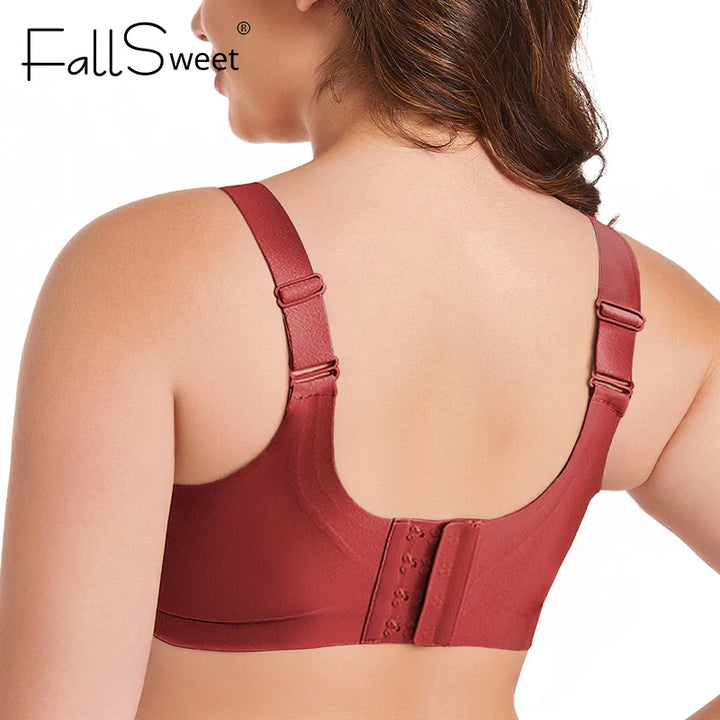 Seamless Back Beauty Support Bra