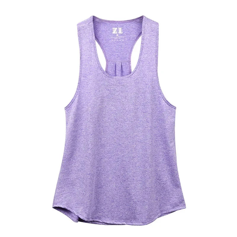 Racerback Yoga Tank Top – Breathable & Sleek Fitness Vest