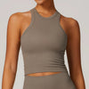 Seamless Sports Bra Tank Top – Shockproof & Sweat-Wicking