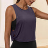 Round Neck Yoga Tank Top – Lightweight & Comfy