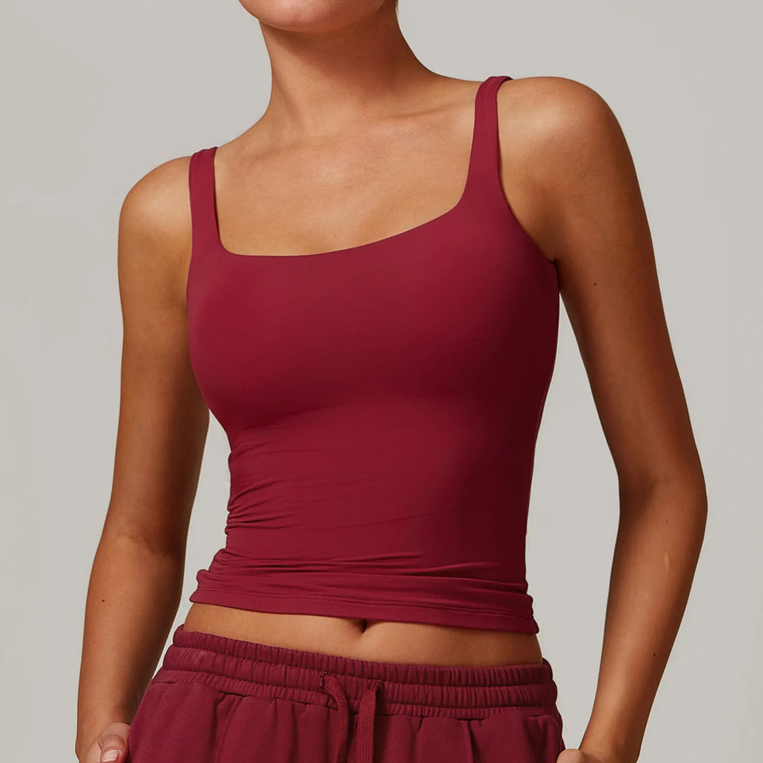 Women’s Quick-Dry Yoga Tank Top – U-Back Fitness Vest