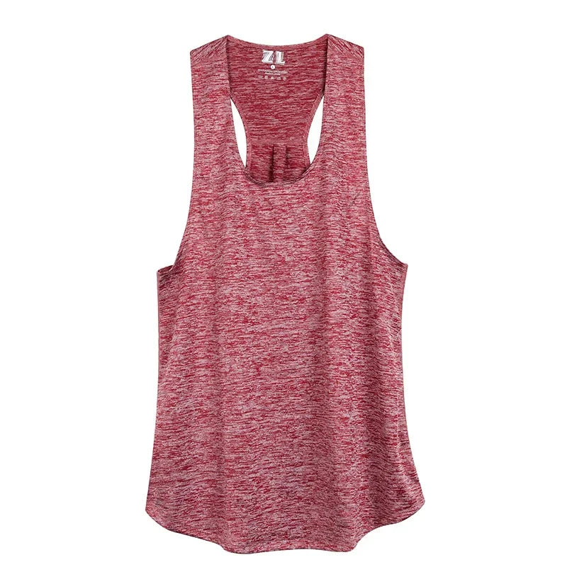 Racerback Yoga Tank Top – Breathable & Sleek Fitness Vest