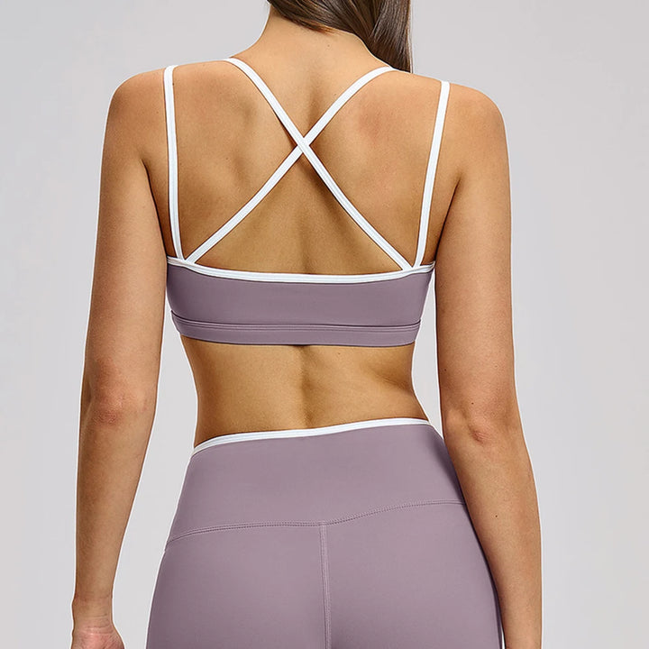 Racerback Sports Bra Tank Top – High Support & Breathable