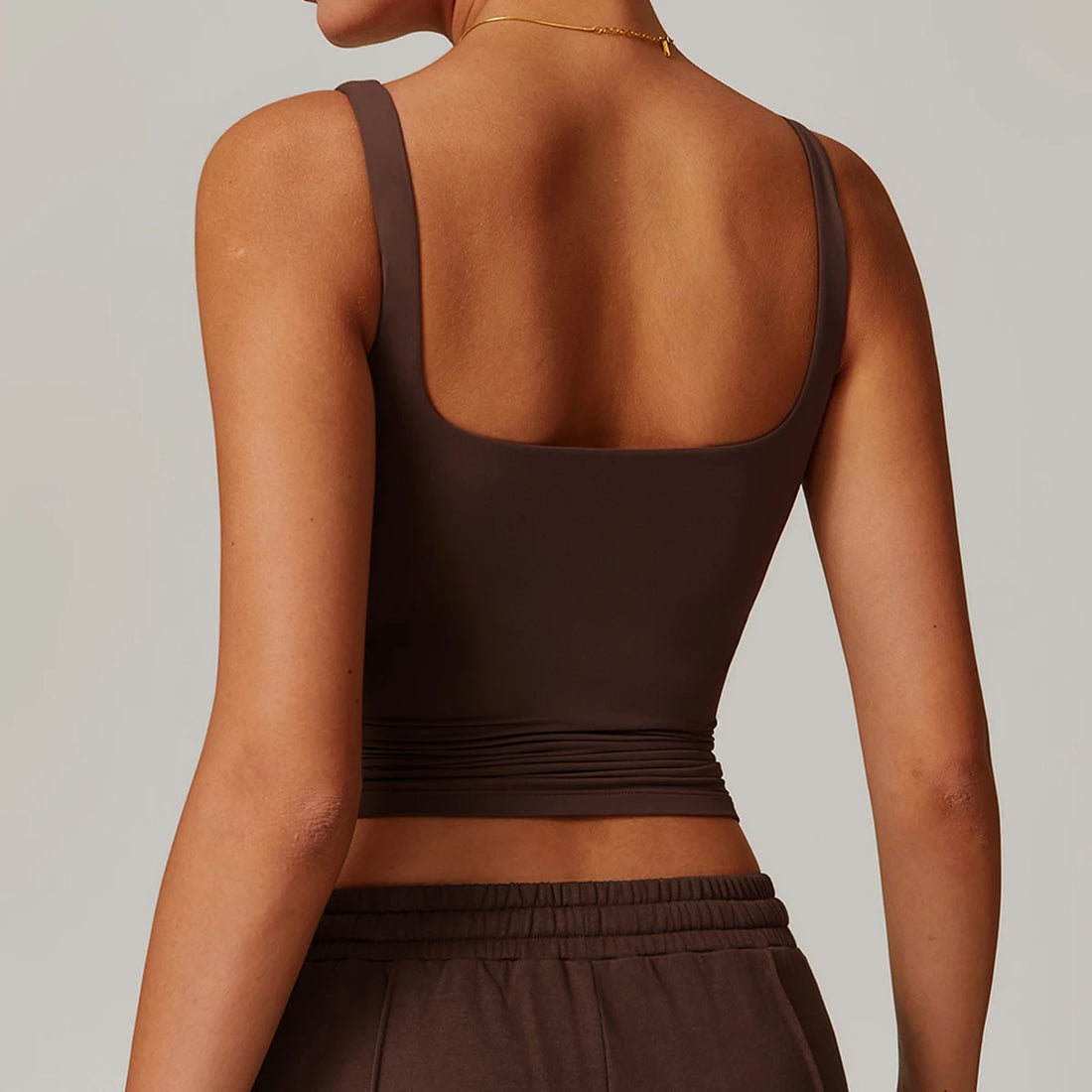Women’s Quick-Dry Yoga Tank Top – U-Back Fitness Vest