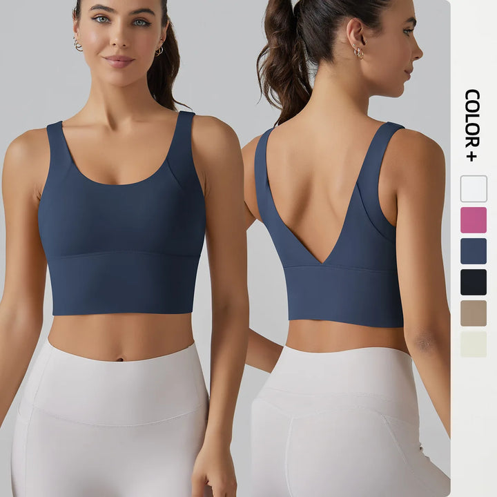 Shockproof Yoga Tank Top Bra – Sexy & Supportive