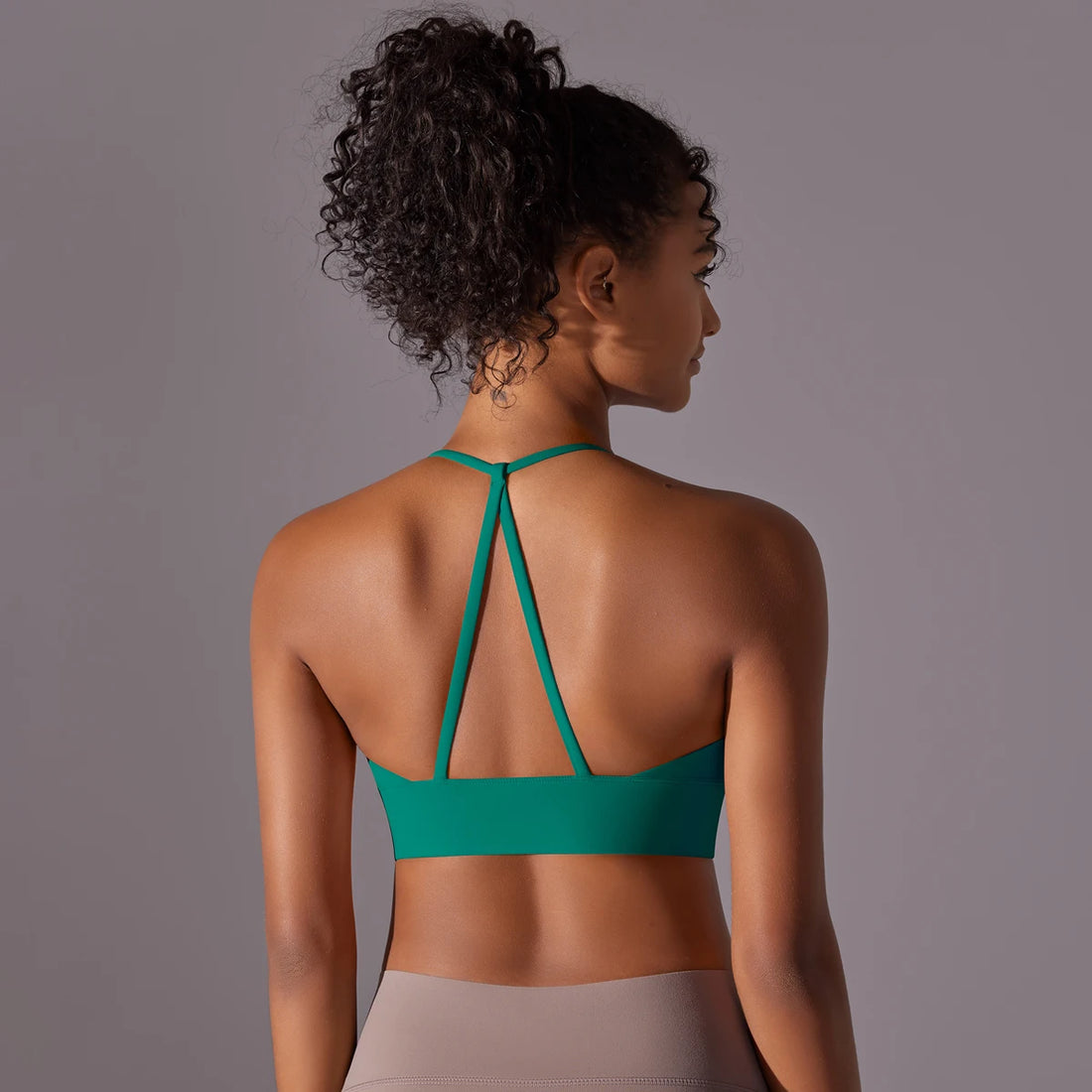 Backless Push-Up Sports Bra Tank Top – High Support & Sexy Fit