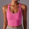 Nylon Sports Bra Tank Top – Stretchy & Breathable