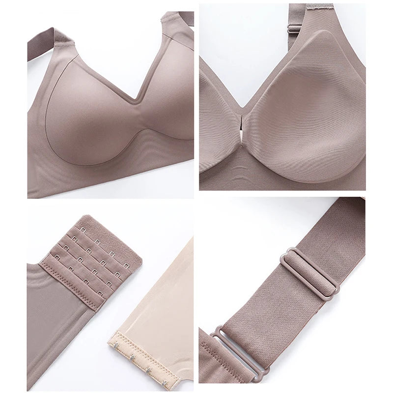 Plus Size Seamless Support Bralette