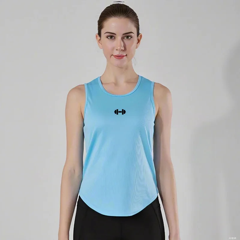 Loose Quick-Dry Gym Tank Top – Breathable Fitness Style