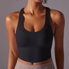 Nylon Sports Bra Tank Top – Stretchy & Breathable
