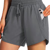 Quick-Dry Running Shorts – Lightweight with Zipper Pockets