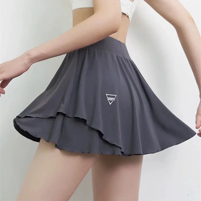 Seamless Sports Skort – Lightweight 2-in-1 with Pockets