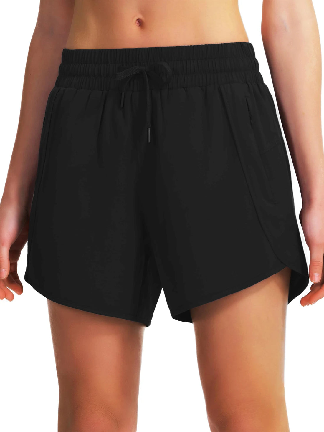 Quick-Dry Running Shorts – Lightweight with Zipper Pockets