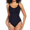 Seamless Thong Shapewear Bodysuit with Open Crotch
