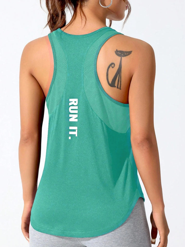 Quick-Dry Sports Tank Top – Breathable & Stylish
