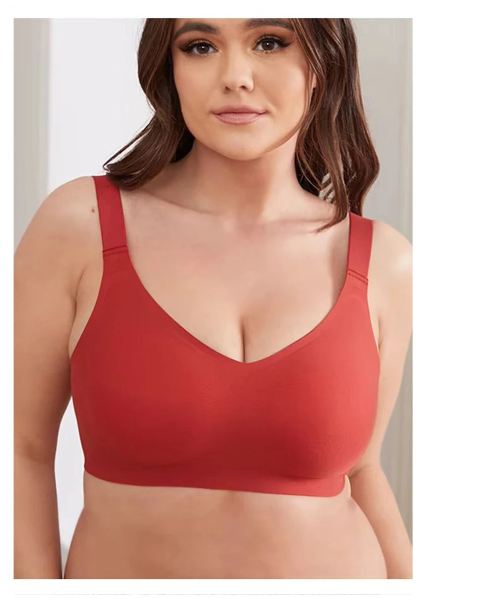 Seamless Back Beauty Support Bra
