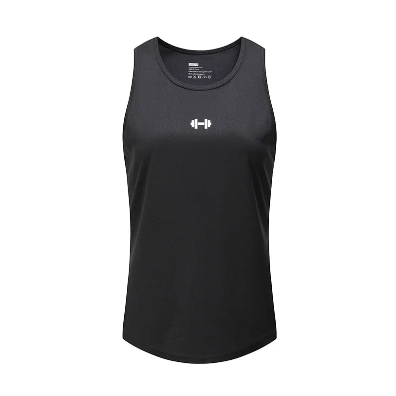 Loose Quick-Dry Gym Tank Top – Breathable Fitness Style