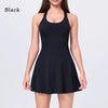 Backless Tennis Skirt Dress – Anti-Peek Active Fit