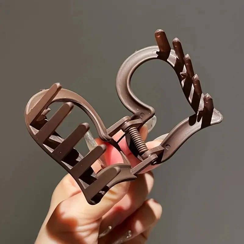 11-piece women's high-end frosted clip set