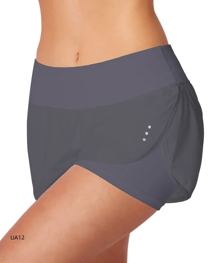 High-Waist Yoga Shorts – Breathable Stretch Activewear